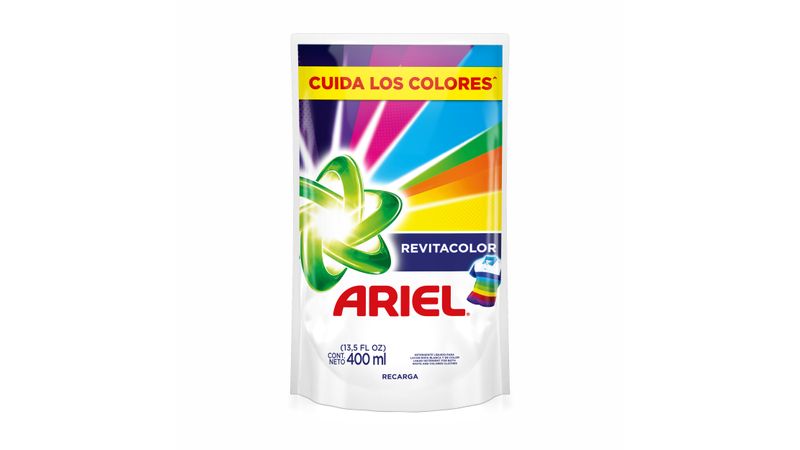 detergente ariel liquido revitacolor 800 ml