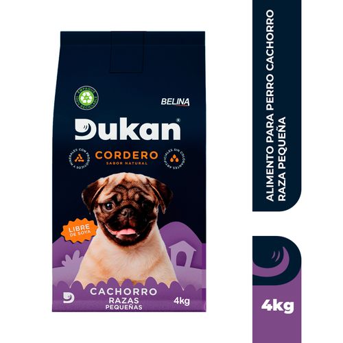 Alimento Para Perro Dukan Sabor Cordero, Cachorro Razas Pequeñas - 4kg