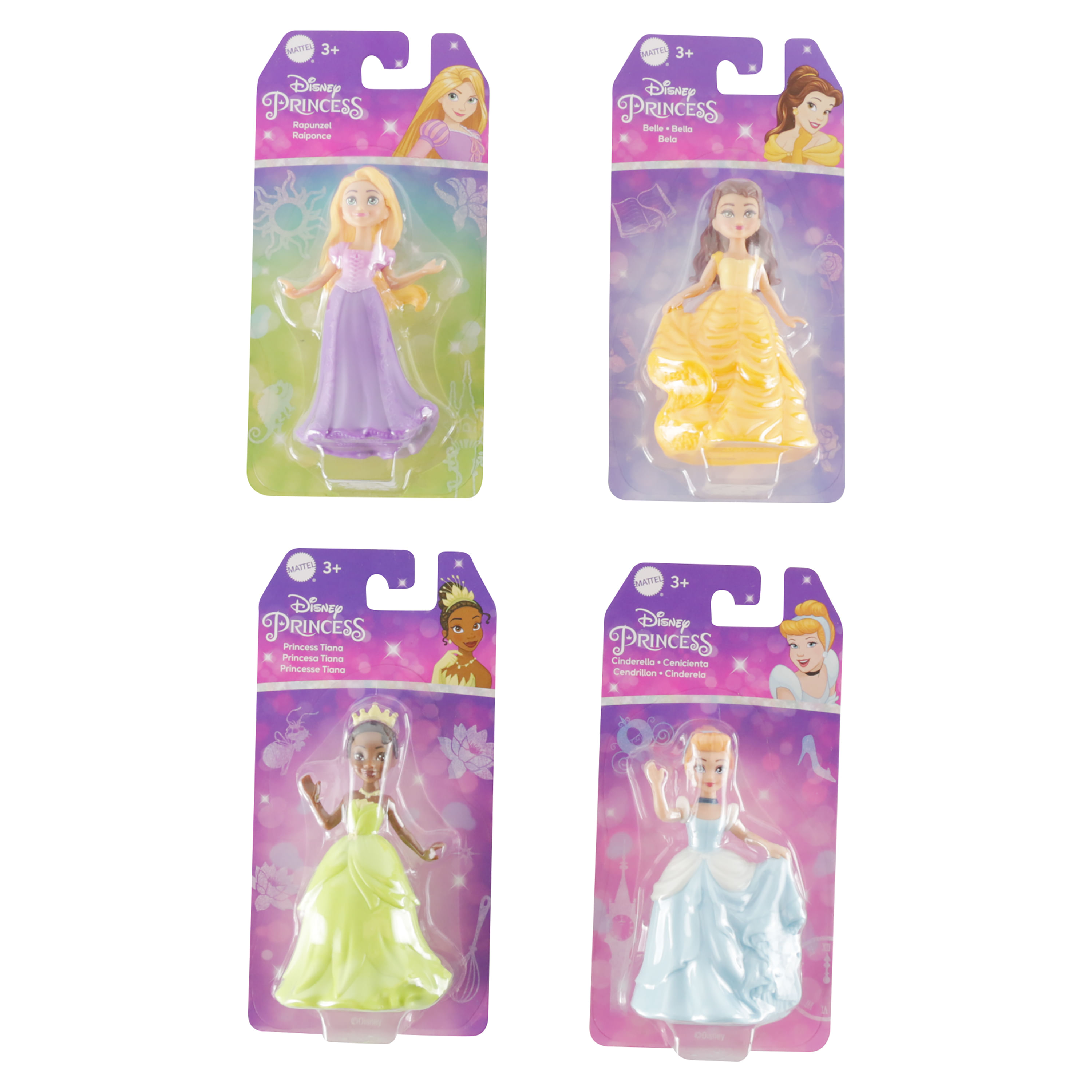 Muñeca Disney Princesas Mini Bella 7.5Cm