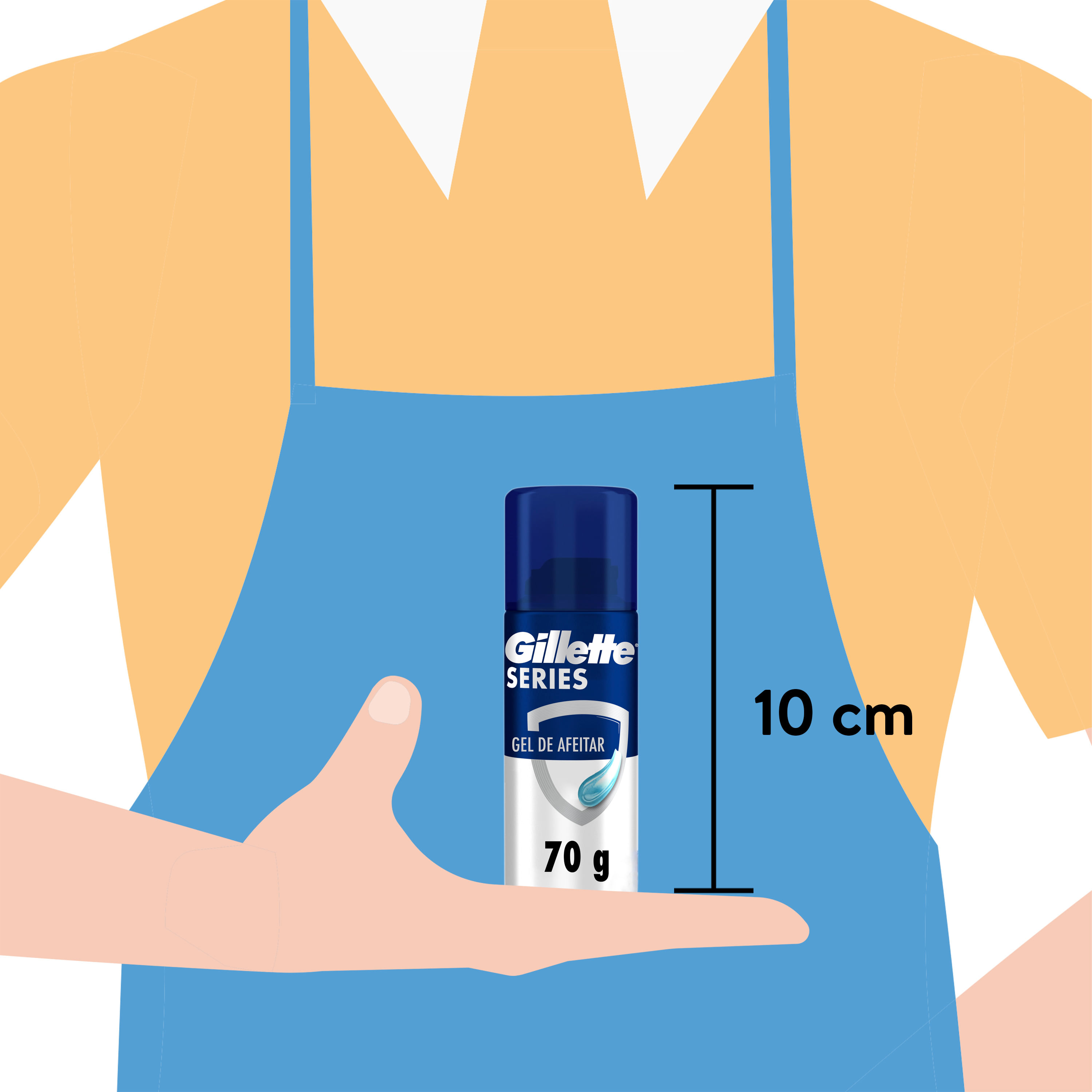 Comprar Gel de afeitar para hombres con aloe vera Gillette, 2.5 oz, Walmart Costa Rica - Maxi Palí
