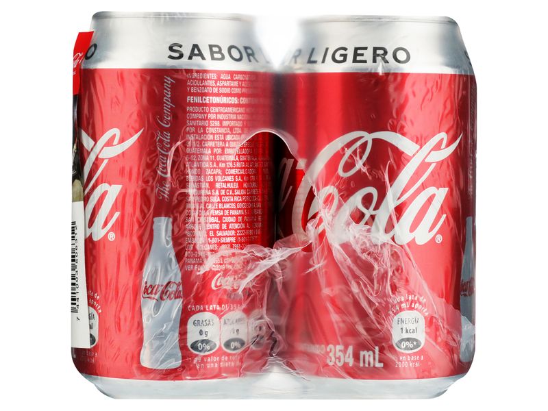 Refresco-Gaseoso-Coca-Cola-Sabor-Ligero-4-Pack-354-ml-2-90178