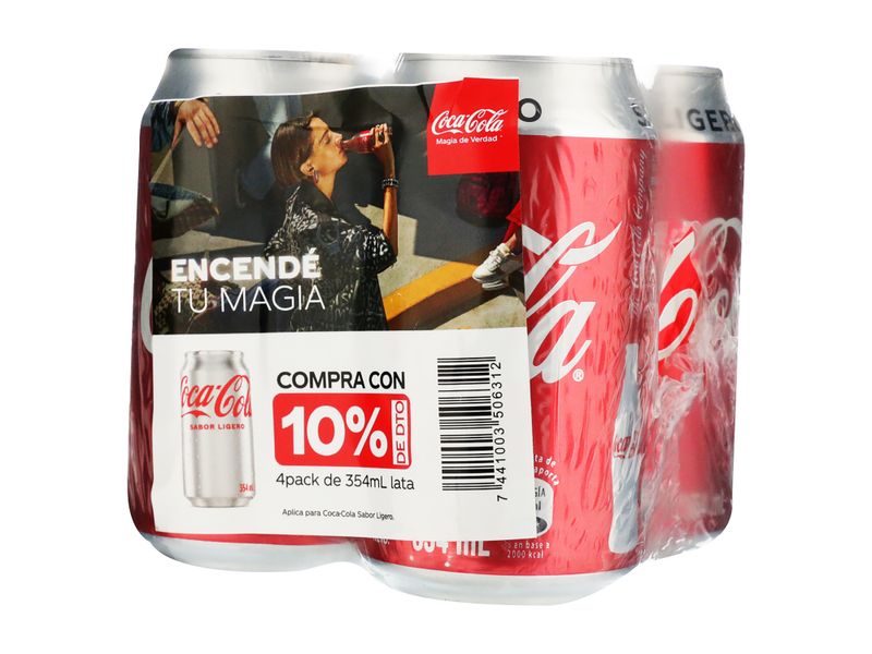 Refresco-Gaseoso-Coca-Cola-Sabor-Ligero-4-Pack-354-ml-5-90178