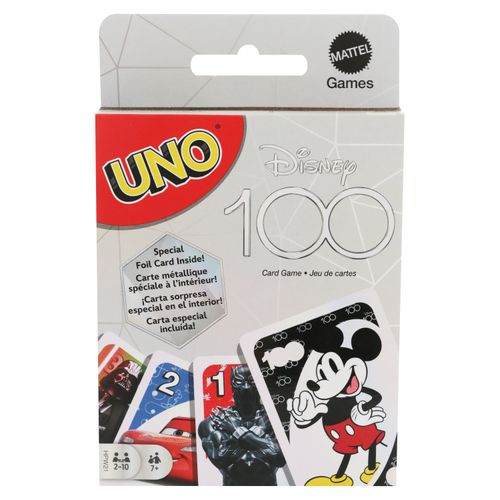 Juego Uno Disney 100 Aniversario