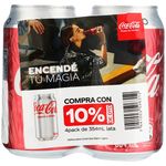 Refresco-Gaseoso-Coca-Cola-Sabor-Ligero-4-Pack-354-ml-1-90178