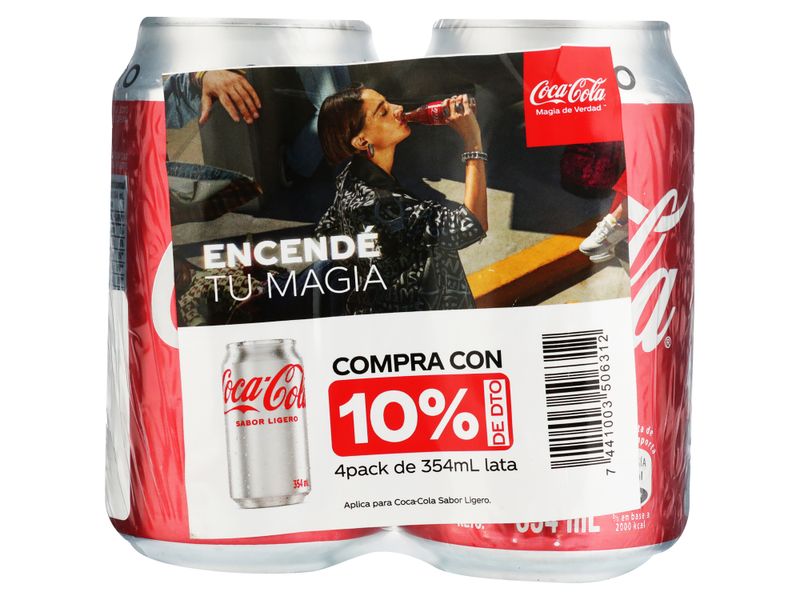 Refresco-Gaseoso-Coca-Cola-Sabor-Ligero-4-Pack-354-ml-1-90178