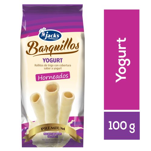 Barquillos Jack´s Yogurt - 100g