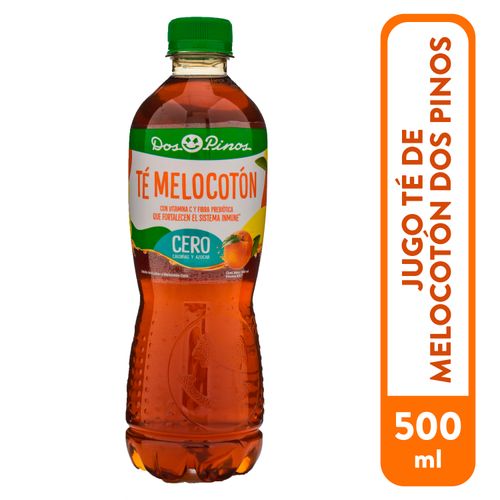 Té Dos Pinos, Melocotón Cero -500ml