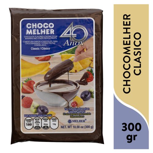 Cobertura Chocolate Melher Clásico - 300 g