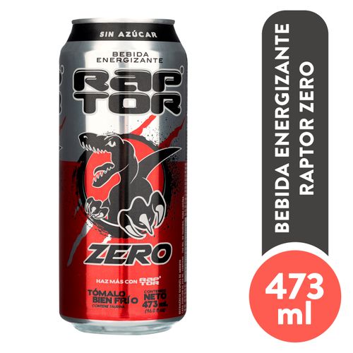 Bebida Energética Raptor Zero Lata -473ml