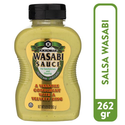 Salsa Kikkoman wasabi envase - 262 g
