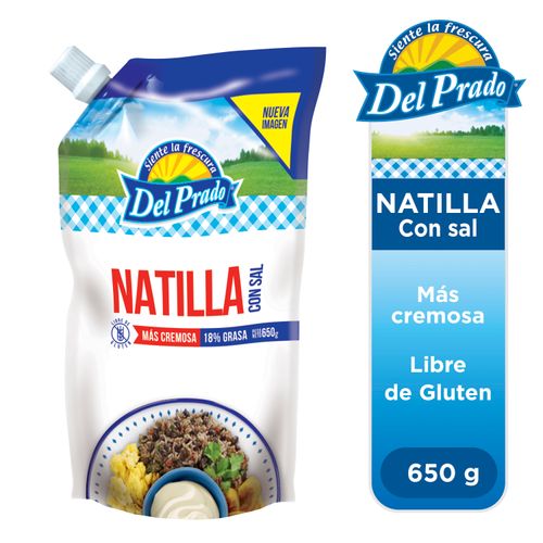 Natilla Con Sal Del Prado -650gr