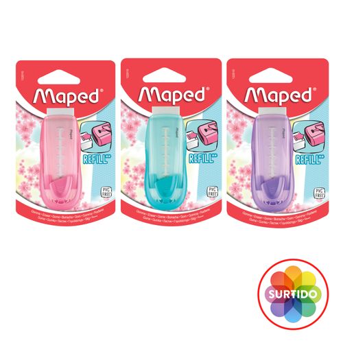 Borrador Maped Blanco Gom Stick Pastel Blister 1 Unidad