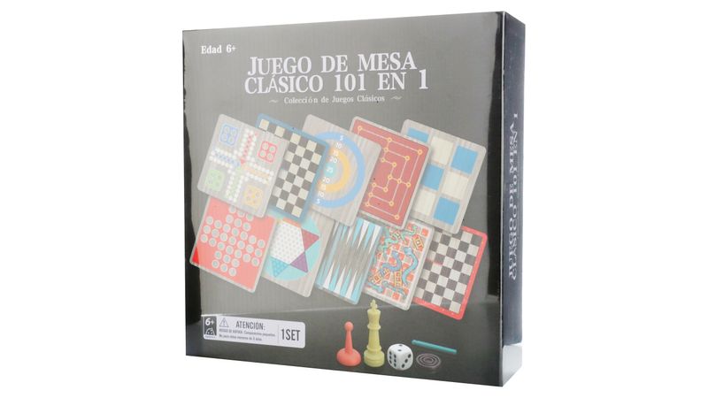 Juego De Mesa Set De Colección 100 Juegos Clásicos