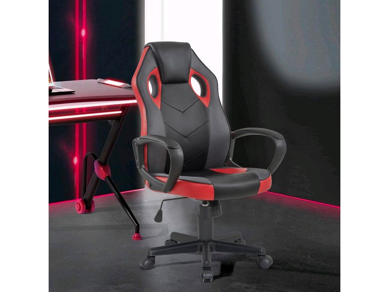 Silla-Gamer-Roja-Mainstays-Reclinable-Altura-Ajustable-W64-D65-H102-112Cm-6-81617