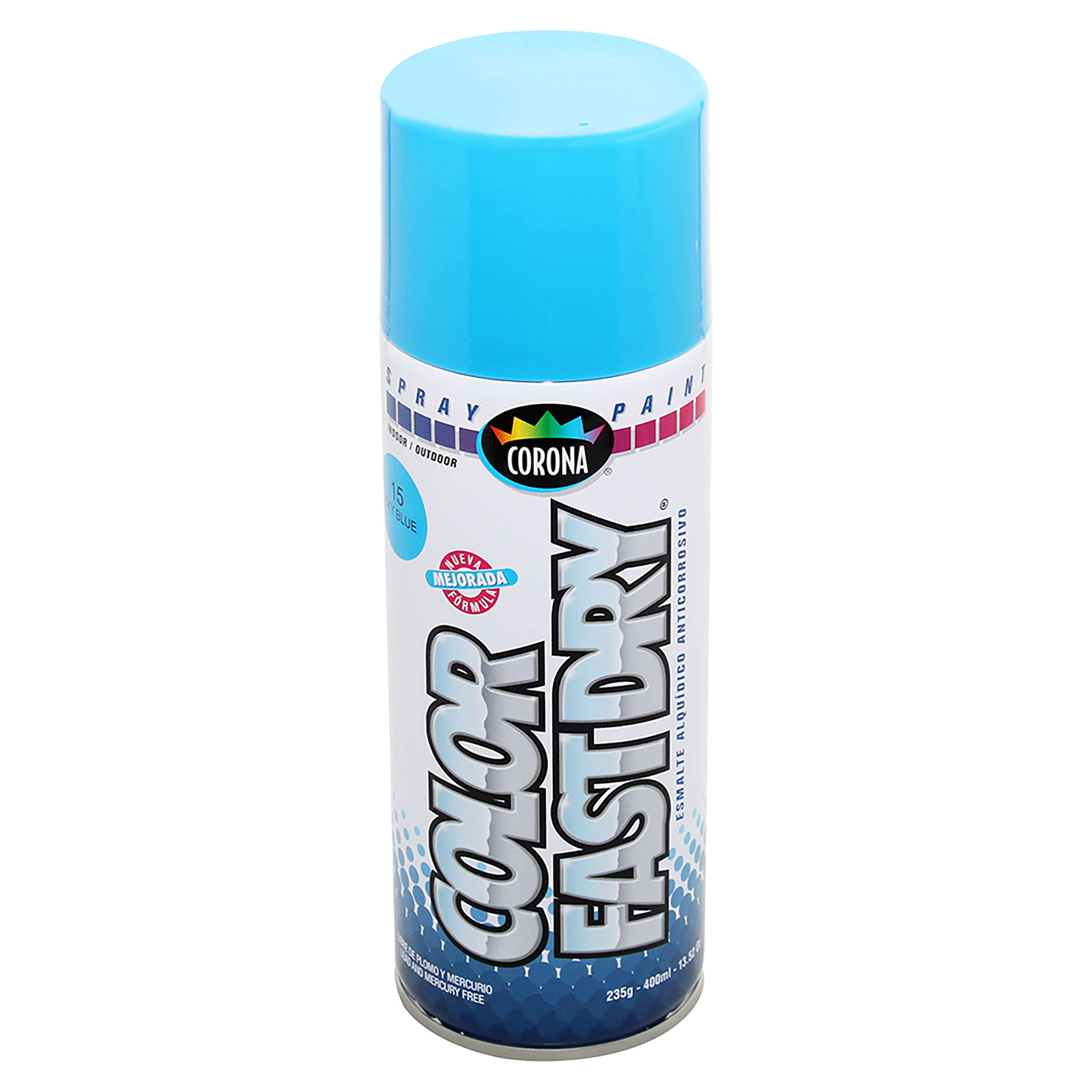 Comprar Pintura En Spray Corona Fast Dry Color Celeste -400ml, Walmart  Costa Rica - Maxi Palí