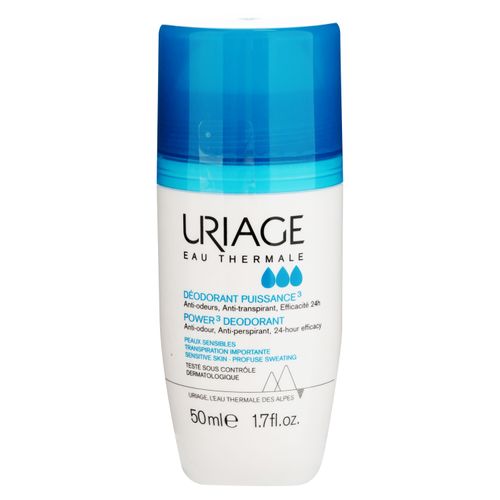 Desodorante Uriage power roll on - 50 ml