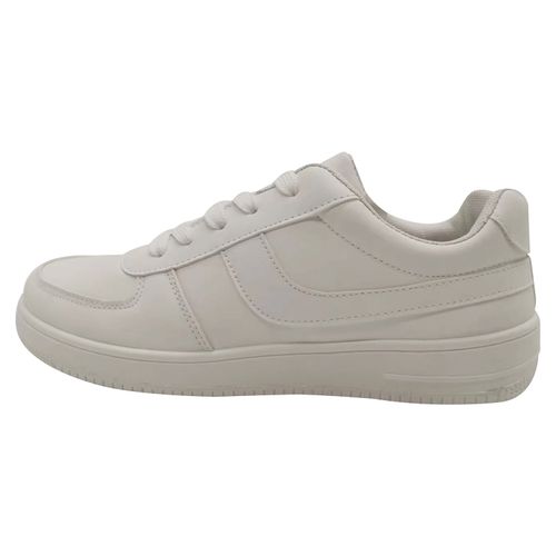 Calzado Boulevard, escolar color blanco -talla  35