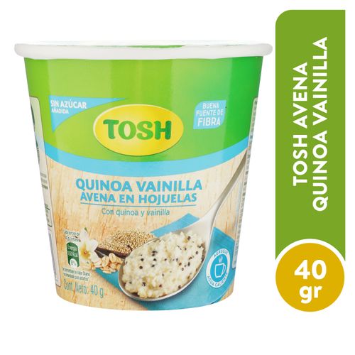 Avena Tosh cup vainilla - 40 g