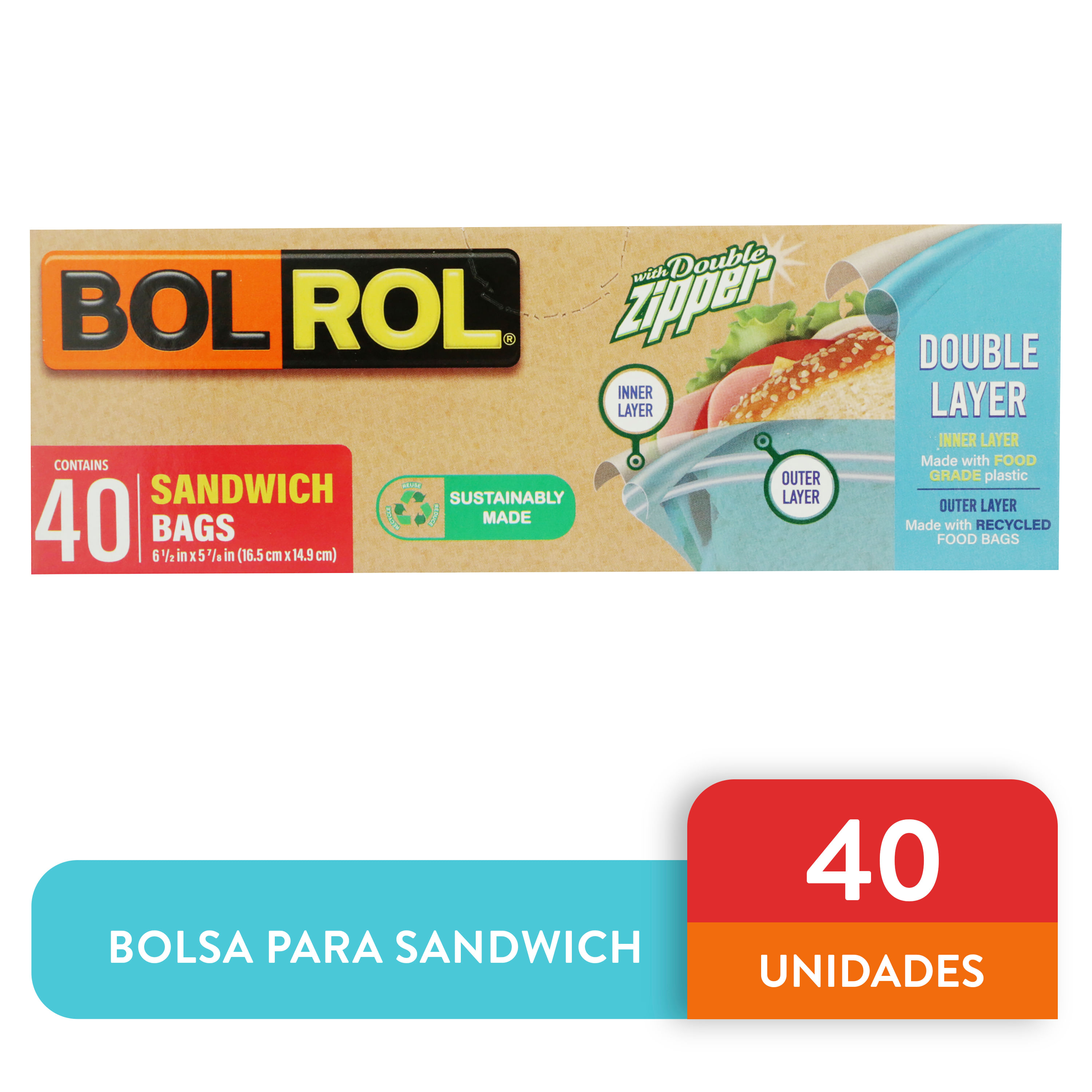Comprar Bolsa Reutilizable Ziploc Para Congelar Medianas - 20Uds, Walmart  Costa Rica - Maxi Palí
