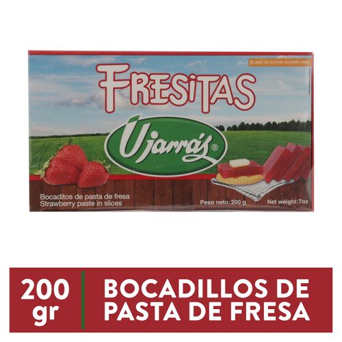 Bocaditos Ujarras Fresitas -200 gr