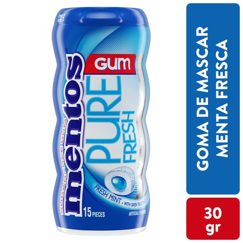 Goma De Mascar Mentos Menta Fresca -30gr