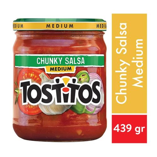 Salsa chunky Tostitos picante medio - 439 g