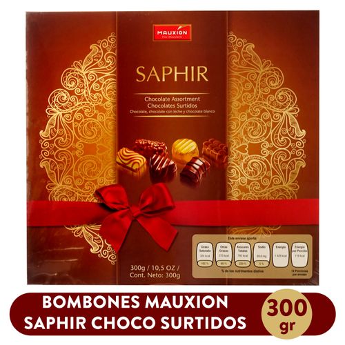 Bombones Mauxion Saphir Chocolate Surtido -300gr