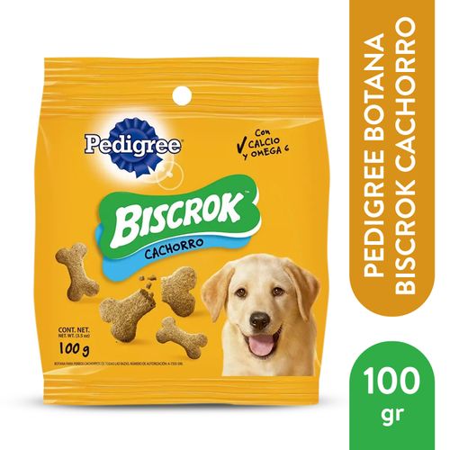 Snack Para Perro Pedigree Biscrok Cachorro -100gr