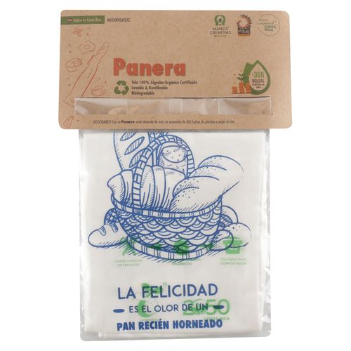 Panera Manos Creativas Bolsa Reutilizable