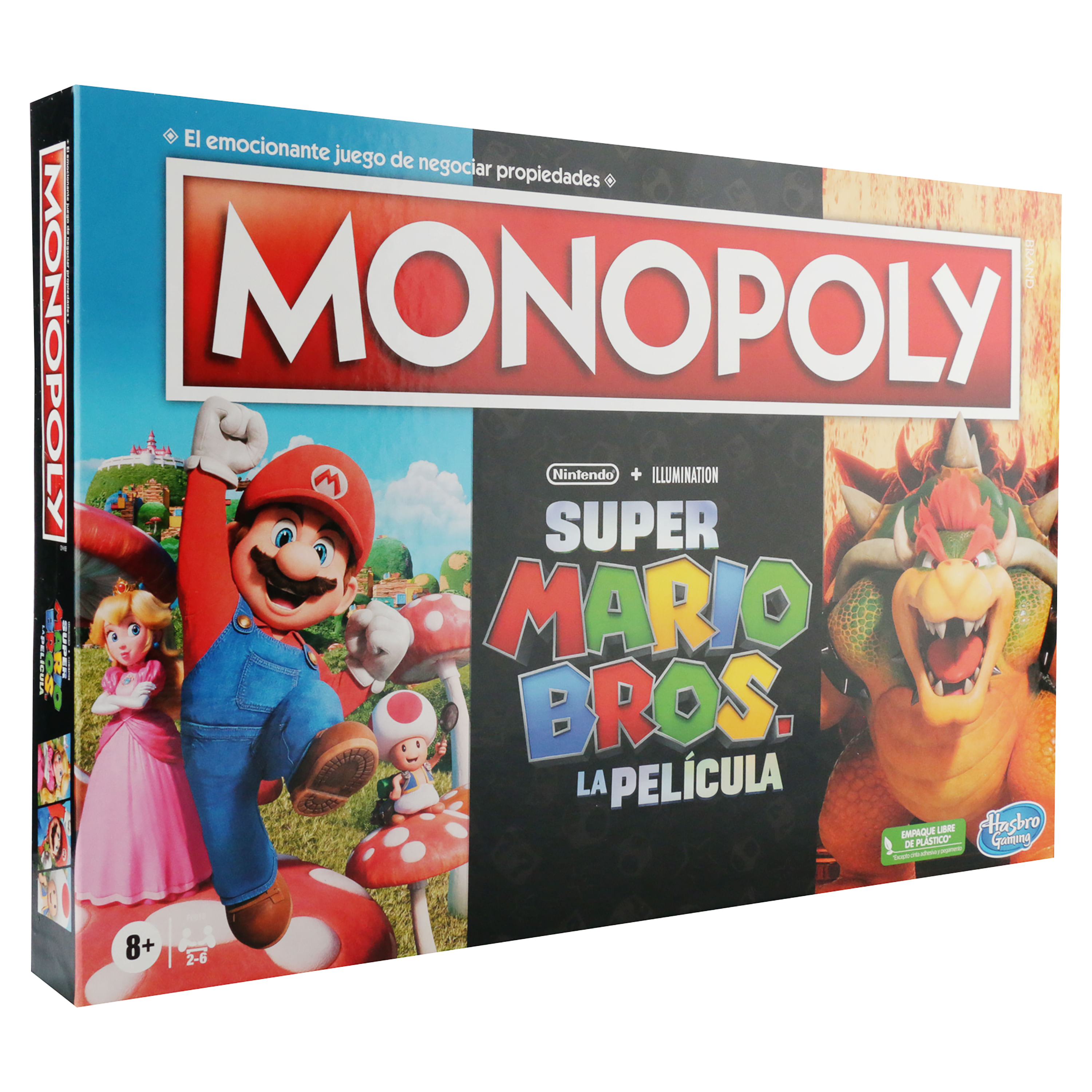 Juego de Mesa Monopoly Mario Bros 8+ – Super Carnes - Ahora con Delivery