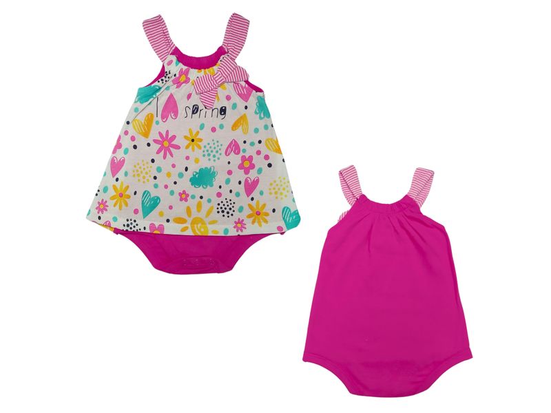Vestido-Para-Bebita-Stellina-Basic-100-Algod-n-Dos-Colores-A-Elegir-Talla-0-0A3-Y-3A6-Meses-2-92817
