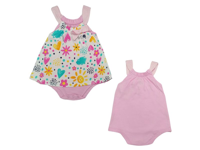 Vestido-Para-Bebita-Stellina-Basic-100-Algod-n-Dos-Colores-A-Elegir-Talla-0-0A3-Y-3A6-Meses-3-92817