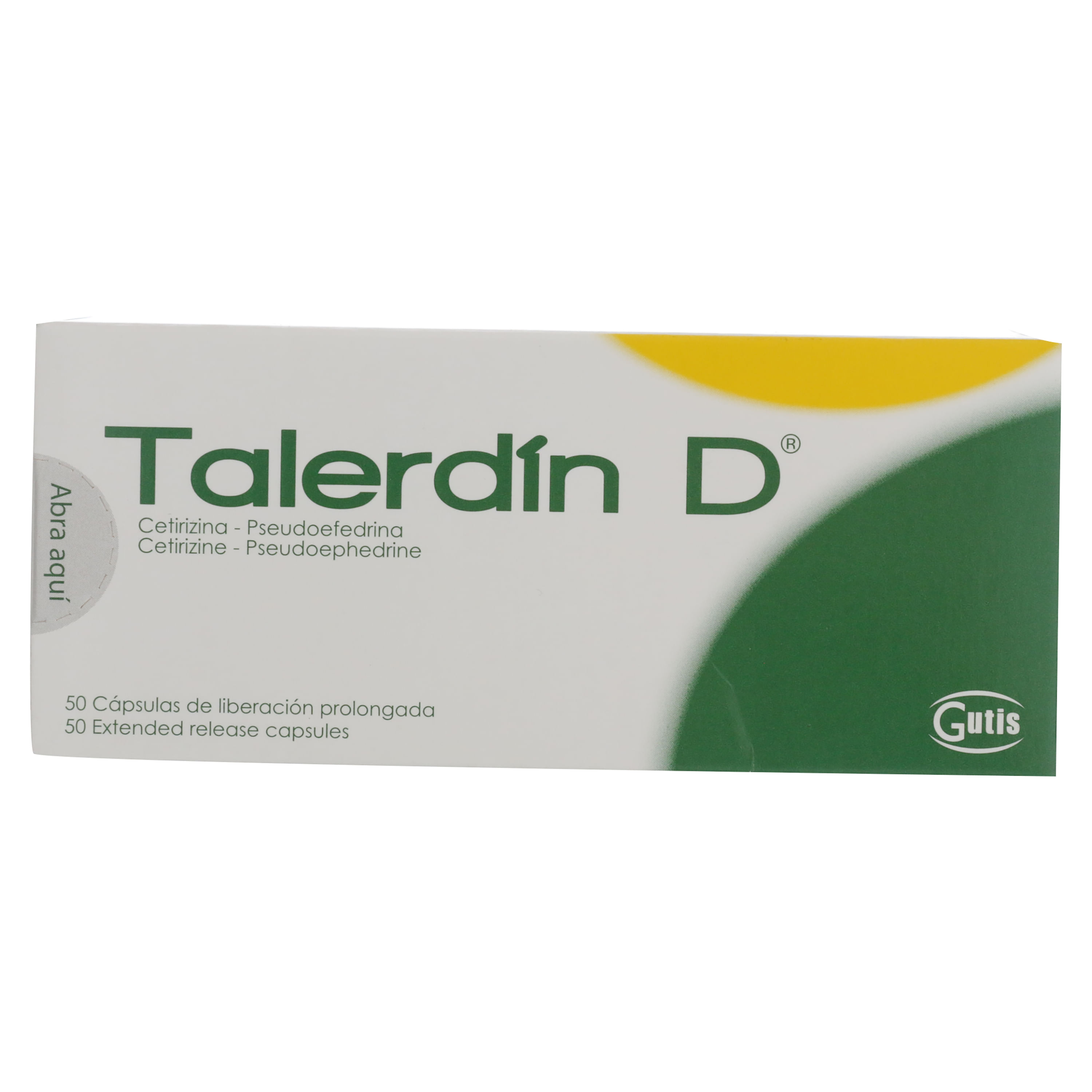 Talerdín D Gutis caja 50 cápsulas - Precio indicado por cápsula ...