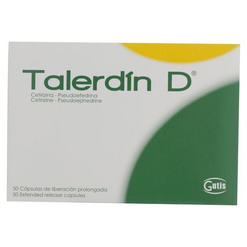 Talerdin D Capsulas