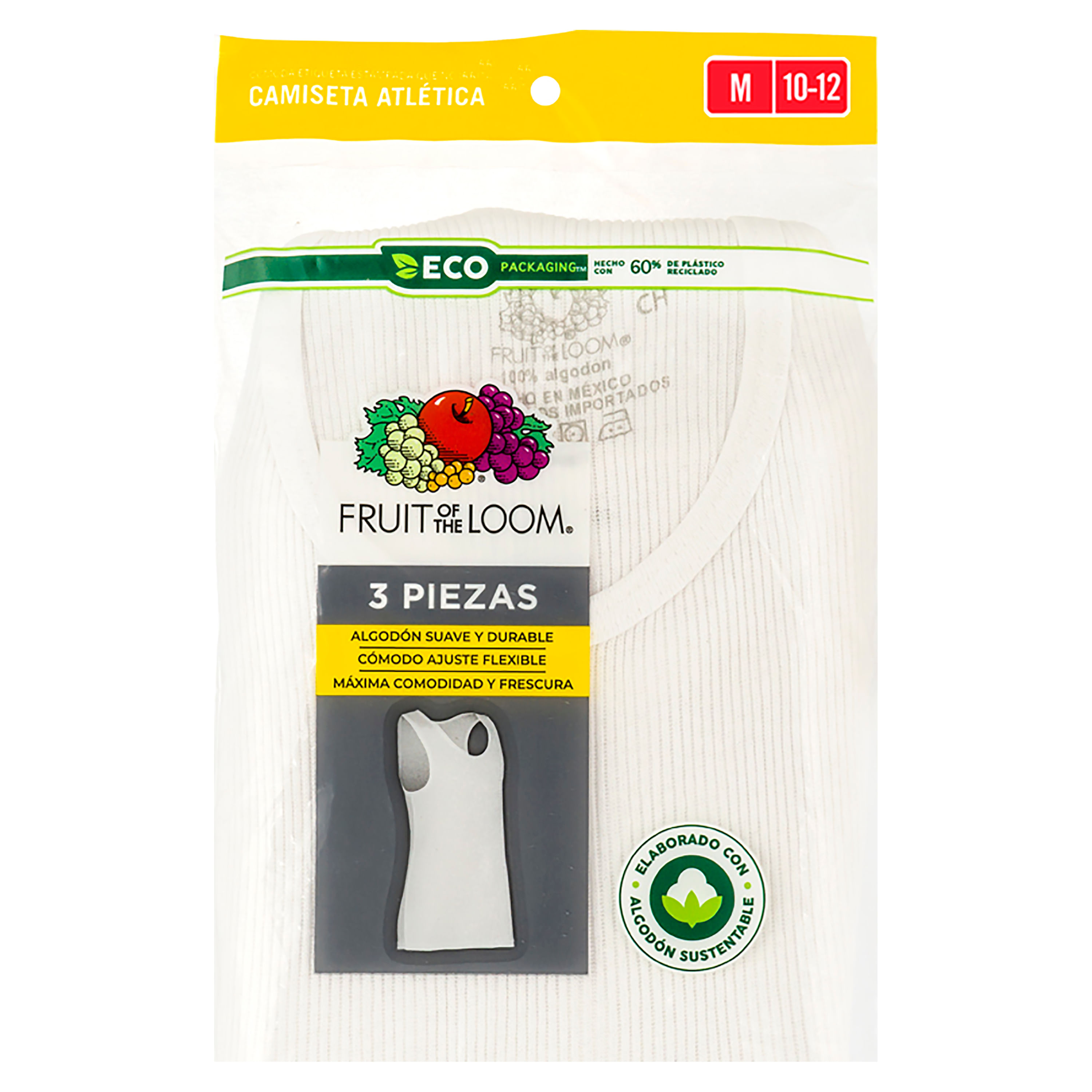 Camiseta-Blanca-Fruit-Of-The-Loon-Ni-o-Talla-M-1-88363