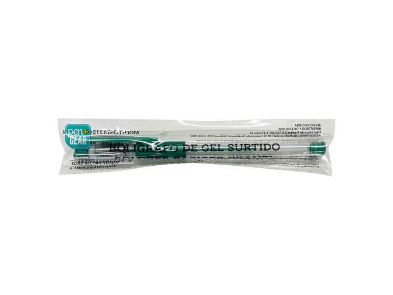 Bol-grafo-de-gel-Pen-Gear-color-verde-2-72454