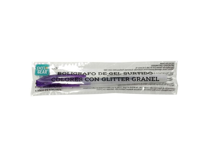 Bol-grafo-de-gel-Pen-Gear-con-brillantina-color-violeta-2-72468