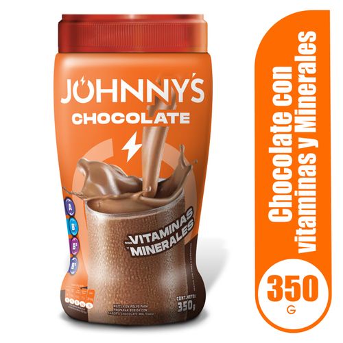 Chocolate en polvo Johnny´s, tarro -350g