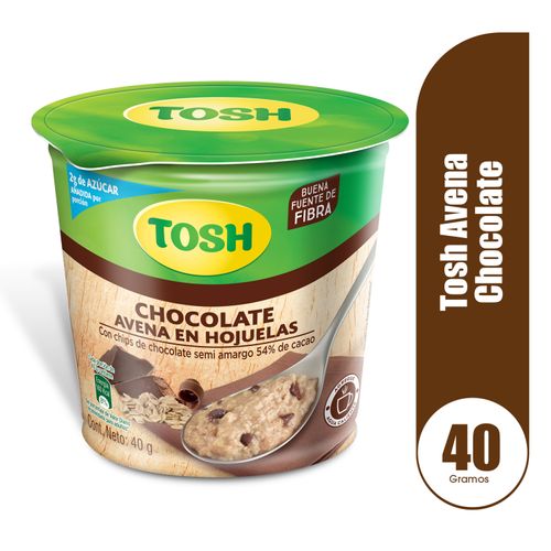 Avena Tosh con chocolate - 40 g