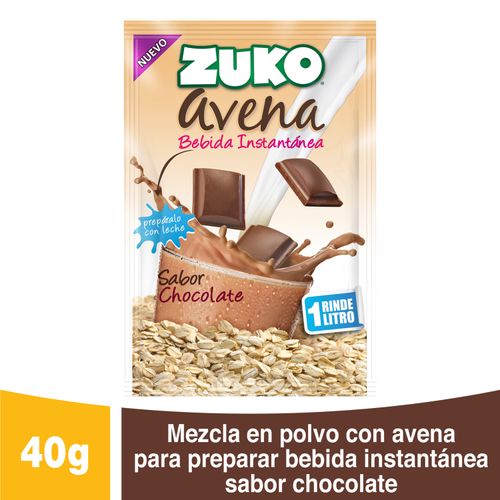 Bebida en Polvo Zuko Avena Chocolate -40 g