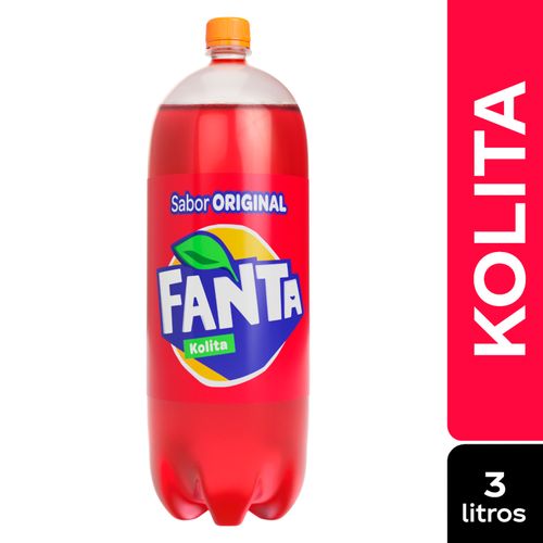 Gaseosa Fanta Kolita Regular - 3 L