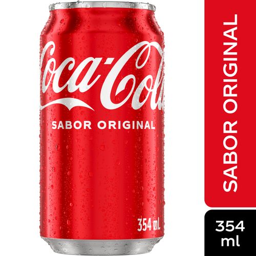 Gaseosa Coca Cola Regular Lata - 354 ml