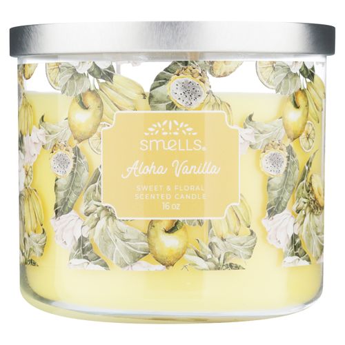 Candela Aromática Smells Soya Aloha Vainilla 16oz