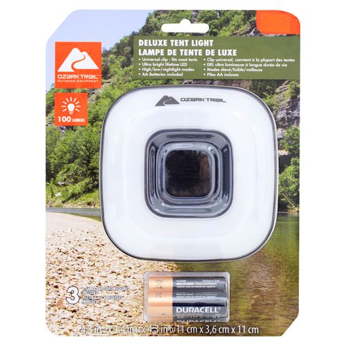 Lámpara Ozark Trail Para Camping, Con Luz Led 100 Lumenes