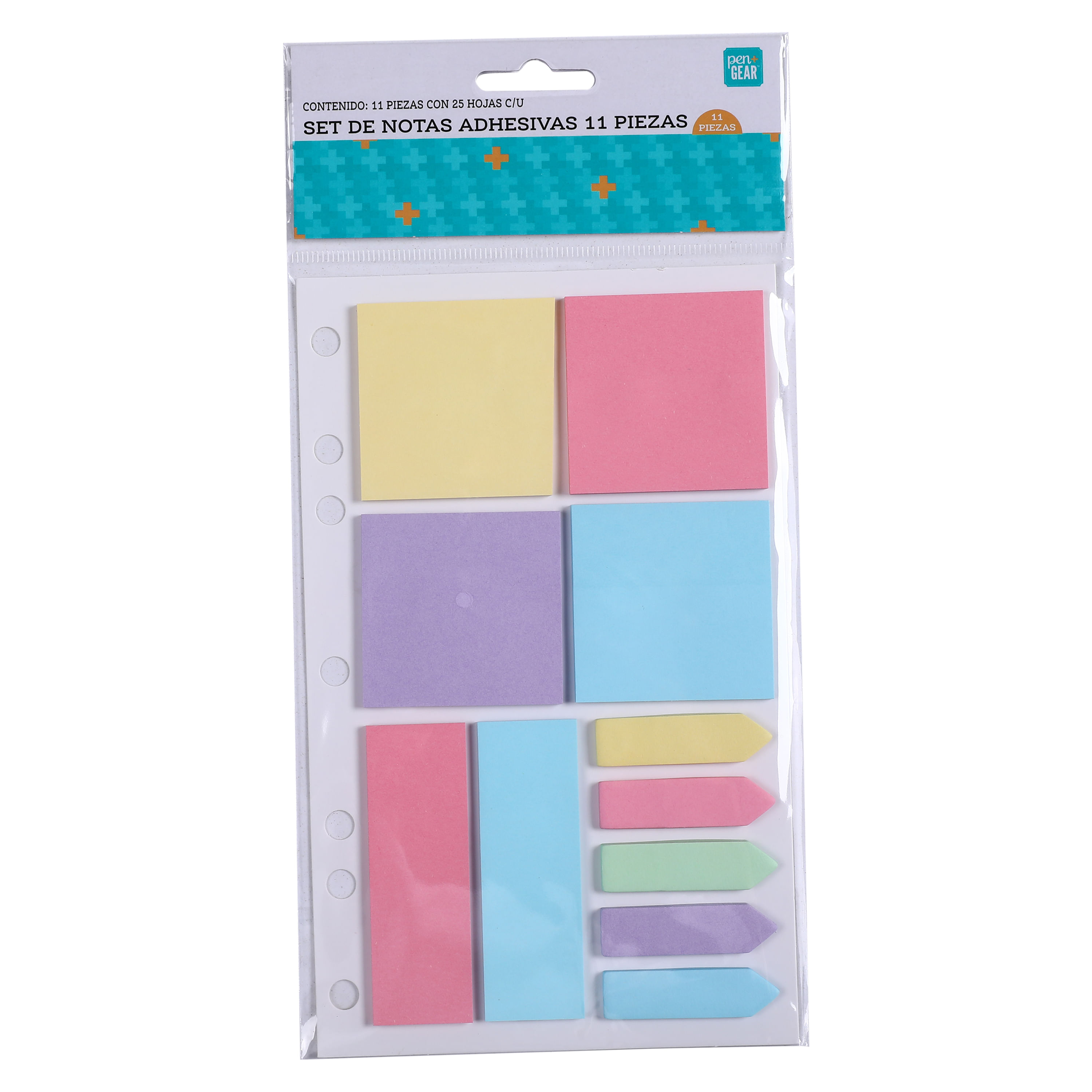 Notas-adhesivas-Pen-Gear-combo-11-pzas-1-93568