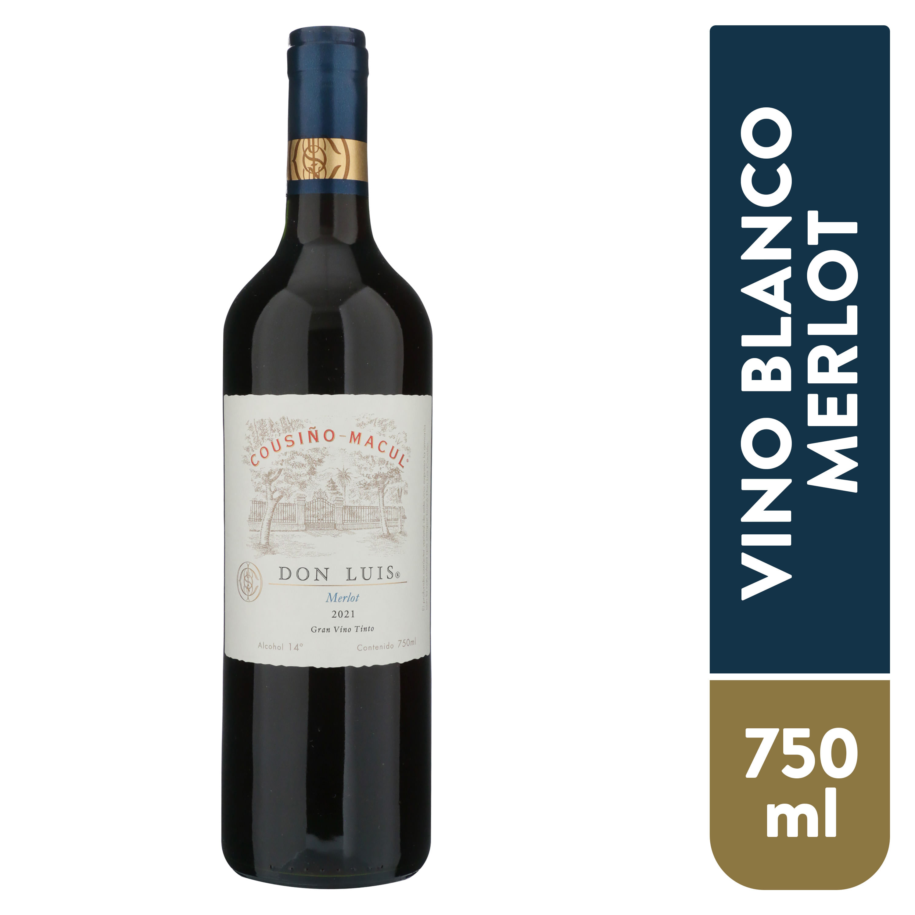 Comprar Vino Blanco Cousino Macul Merlot -750ml | Walmart Costa Rica