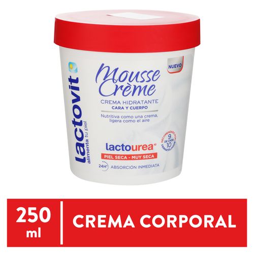 Crema Corporal Lactovit Mousse Lactourea -250 ml