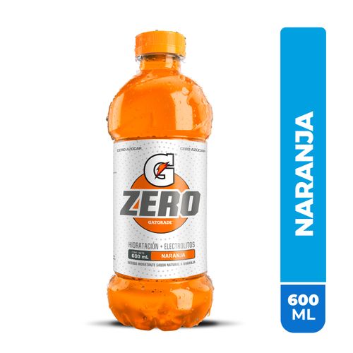 Hidratante Gatorade Zero Naranja- 600ml