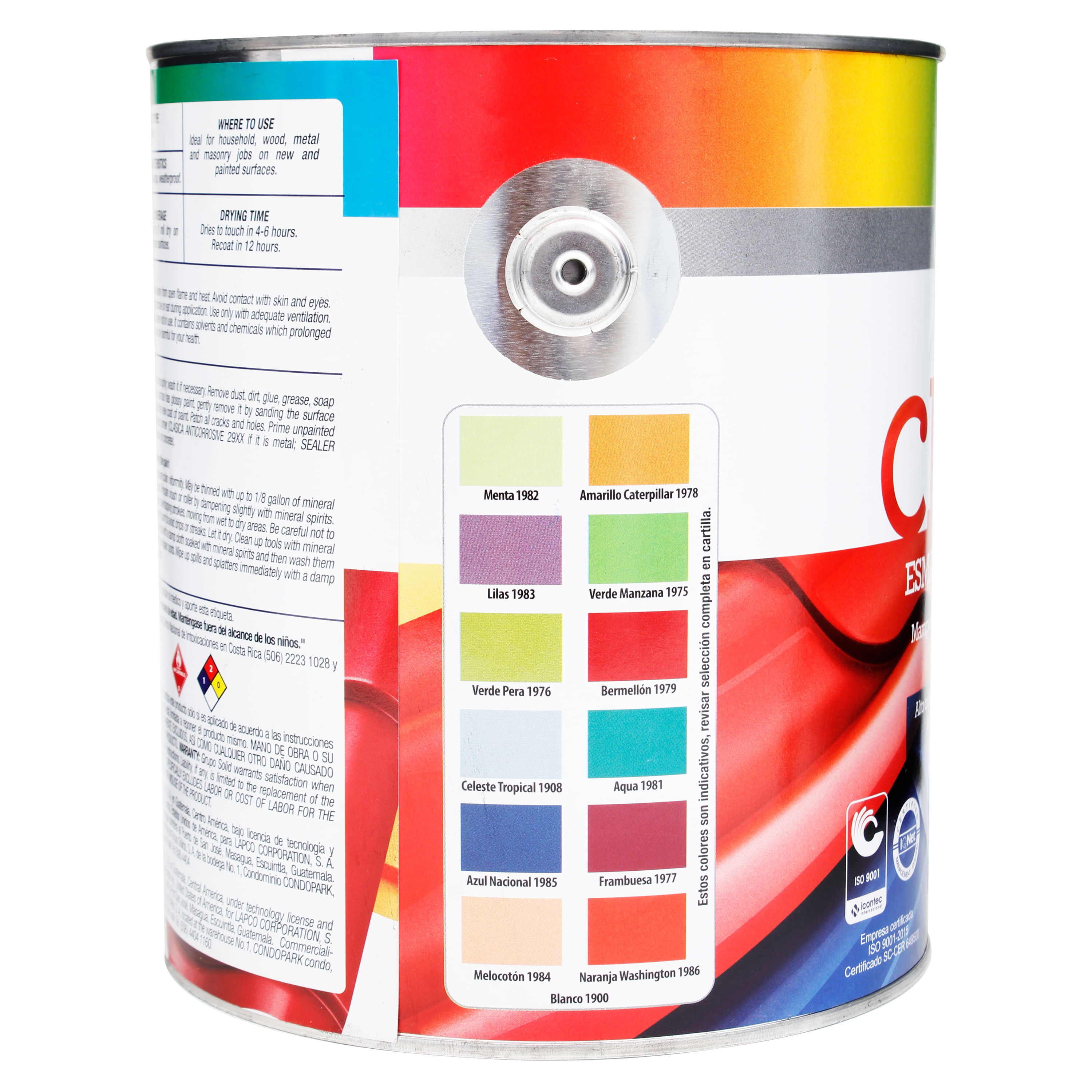 Comprar Pintura anticorrosivo Corona Fast Color Mate Blanco para Interior y  Exterior - 13.5 onzas