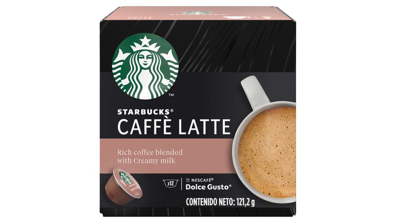 Comprar Café Starbucks By Nescafé Dolce Gusto Caffe Latte 12 Cápsulas -  121,2g